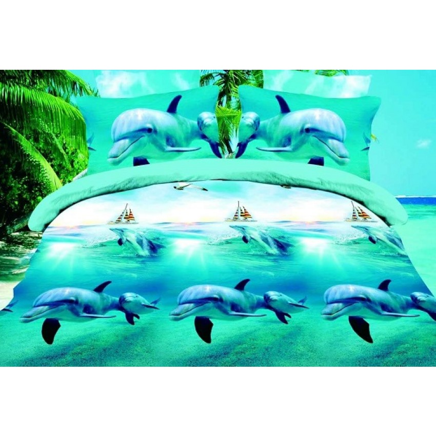 OFERTA 1+1 LENJERII 3D PENTRU PAT DUBLU COD LJ15