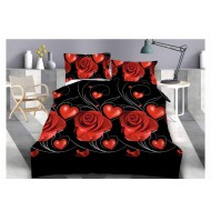 OFERTA 1+1 LENJERII 3D PENTRU PAT DUBLU COD LJ31