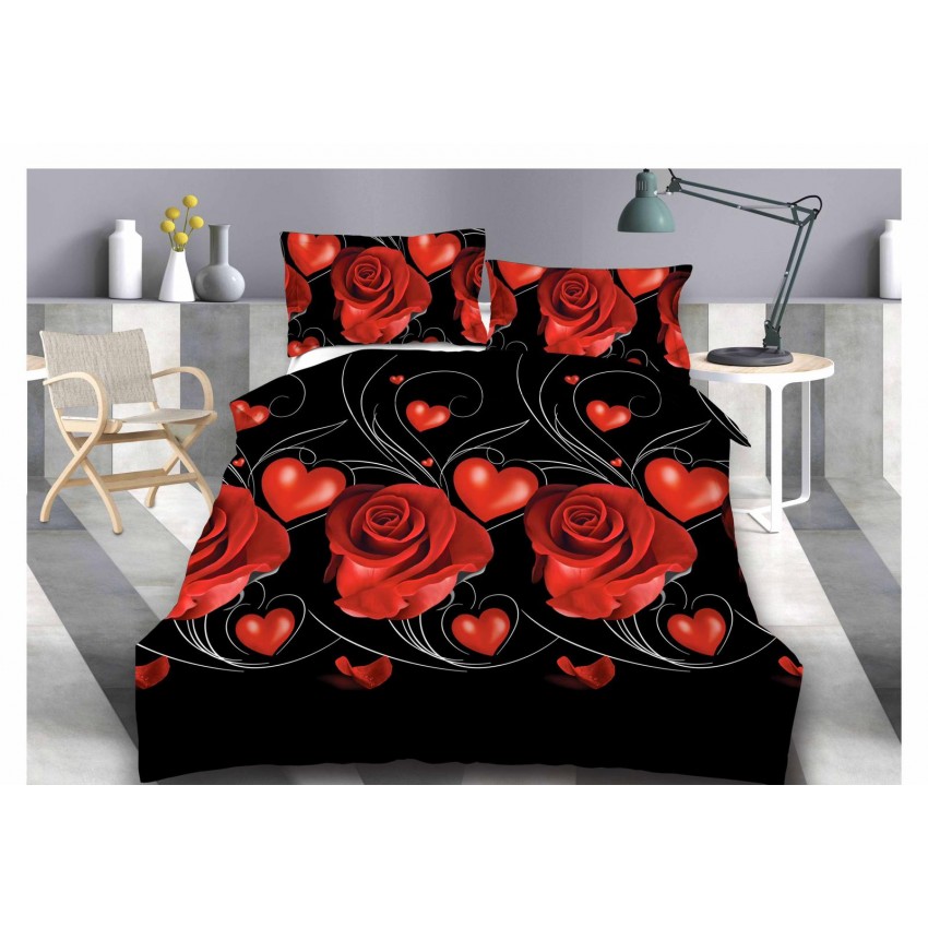 OFERTA 1+1 LENJERII 3D PENTRU PAT DUBLU COD LJ31