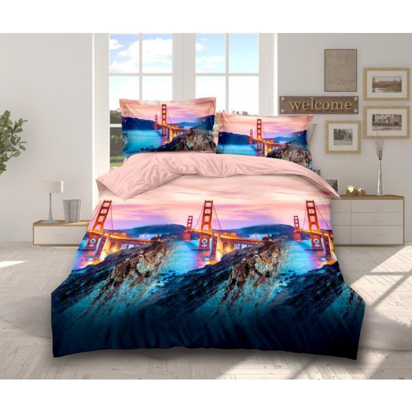 OFERTA 1+1 LENJERII 3D PENTRU PAT DUBLU COD LJ74