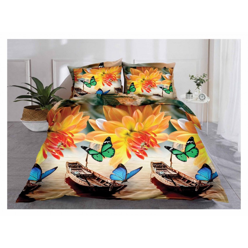 OFERTA 1+1 LENJERII 3D PENTRU PAT DUBLU COD LJ94