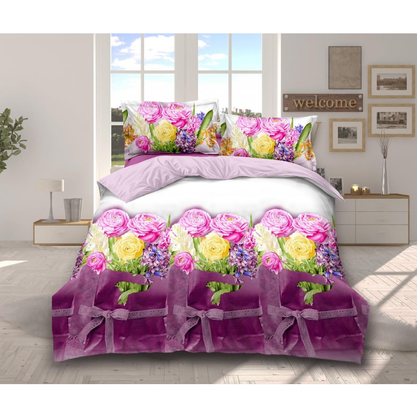 OFERTA 1+1 LENJERII 3D PENTRU PAT DUBLU COD LJ100