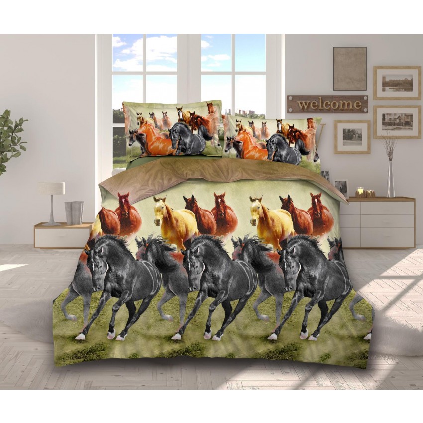 OFERTA 1+1 LENJERII 3D PENTRU PAT DUBLU COD LJ101