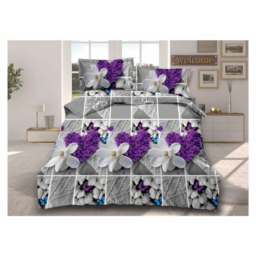 OFERTA 1+1 LENJERII 3D PENTRU PAT DUBLU COD LJ125