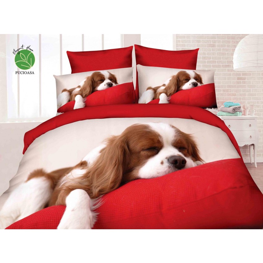 OFERTA 1+1 LENJERII 3D PENTRU PAT DUBLU COD LJ131