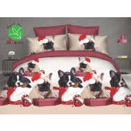 OFERTA 1+1 LENJERII 3D PENTRU PAT DUBLU COD LJ135