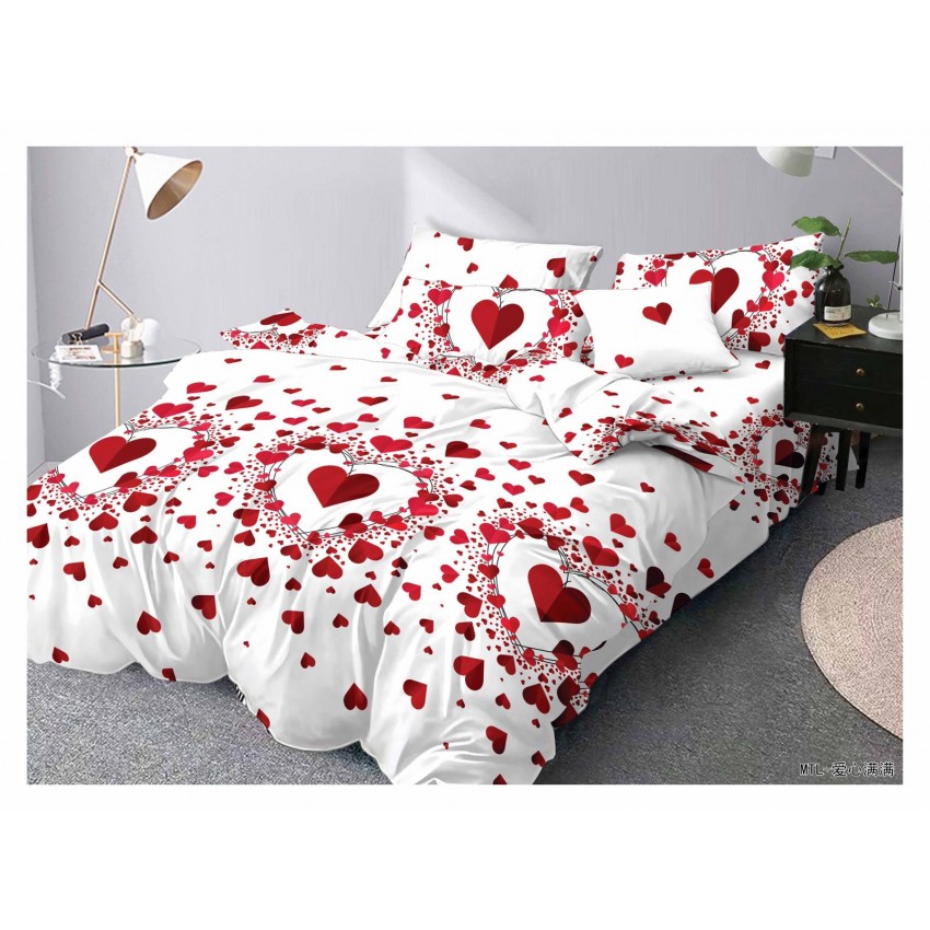 OFERTA 1+1 LENJERII 3D PENTRU PAT DUBLU COD LJ136