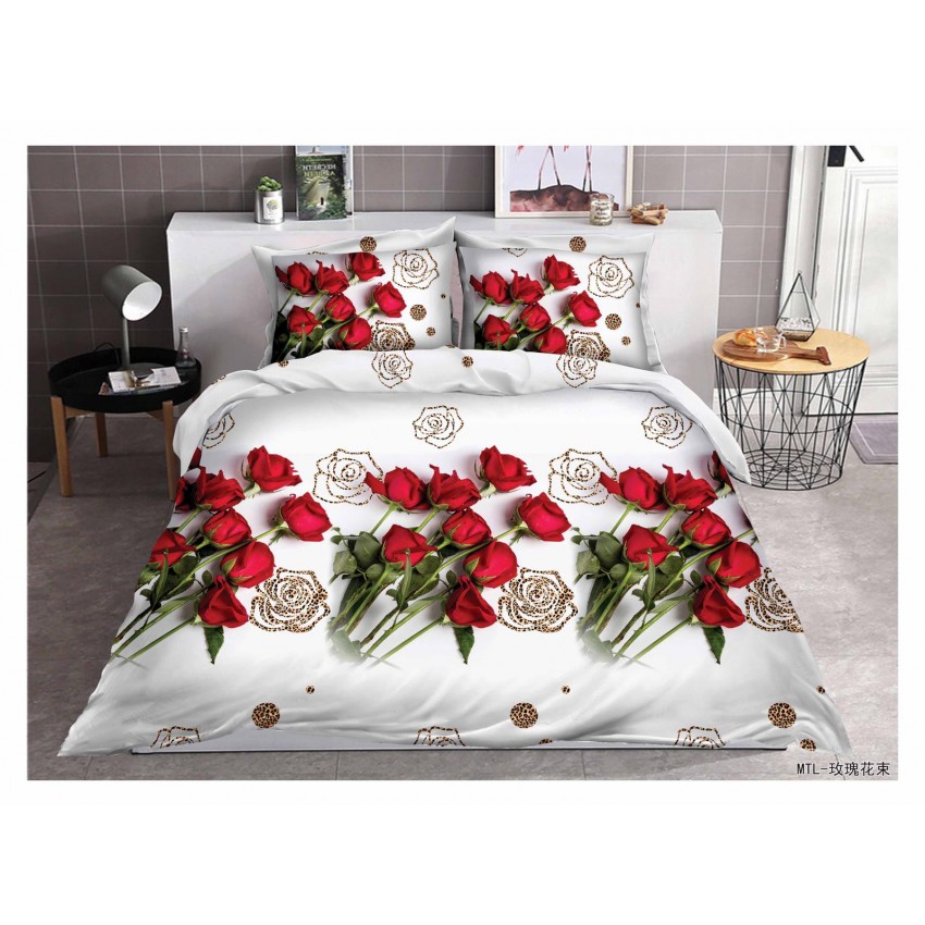 OFERTA 1+1 LENJERII 3D PENTRU PAT DUBLU COD LJ137