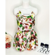 OFERTA 1+1 GRATIS: Pijama dama 2 piese din satin cod PST34